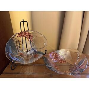 Savoir Vivre Wild Orchard Mikasa Chablis Oval Bowl (Set of 2)